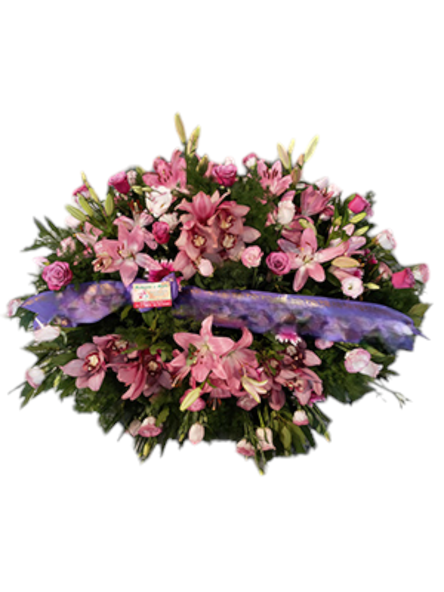 Featured image for “Cuscino Funebre rosa”