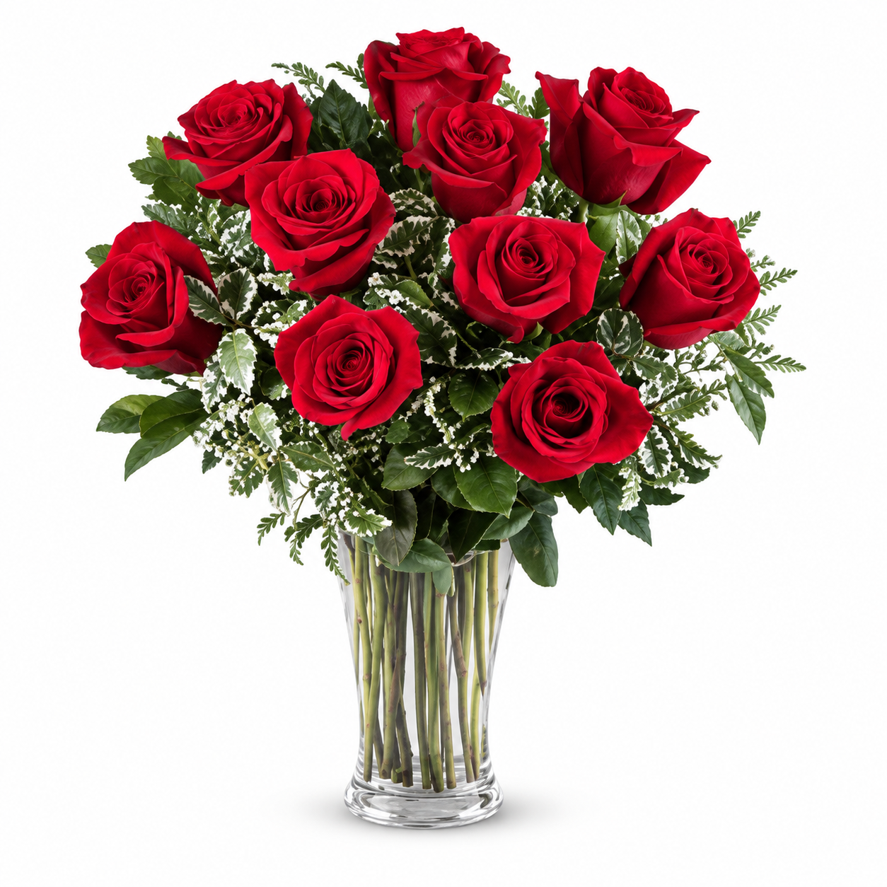 Featured image for “Bouquet di 10 rose rosse”
