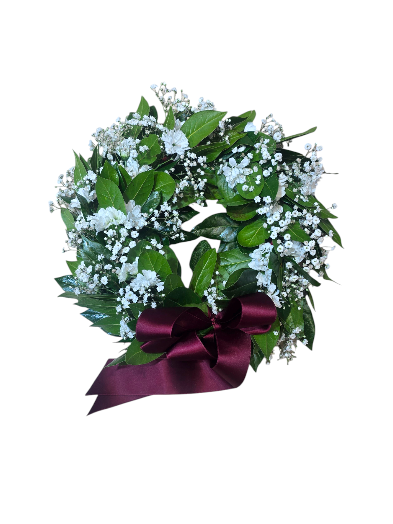 Featured image for “Coroncina di laurea Margherite e Gypsophila”