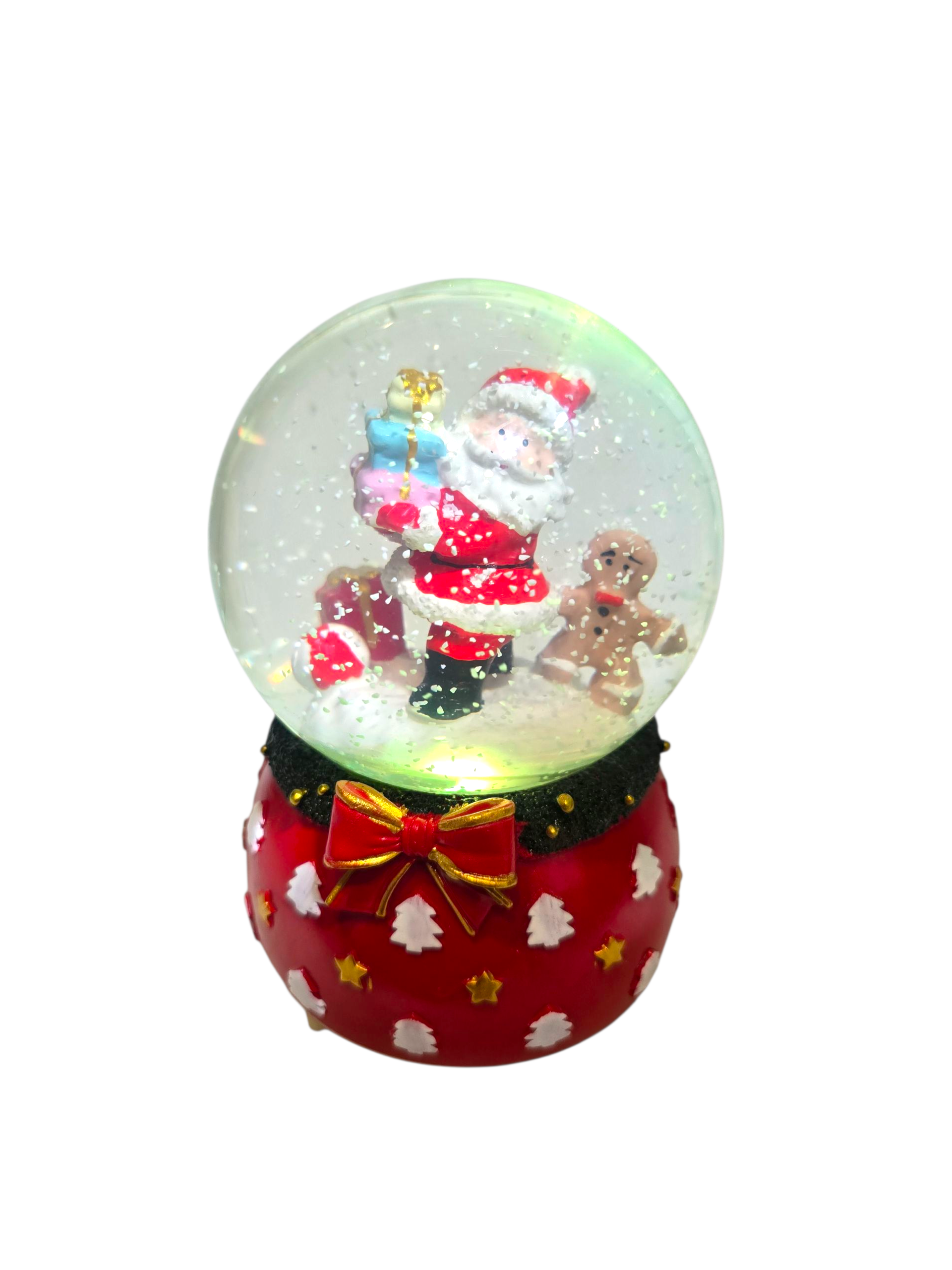 Featured image for “Globo di Neve Animato con Babbo Natale – Decorazione Natalizia in Vetro”
