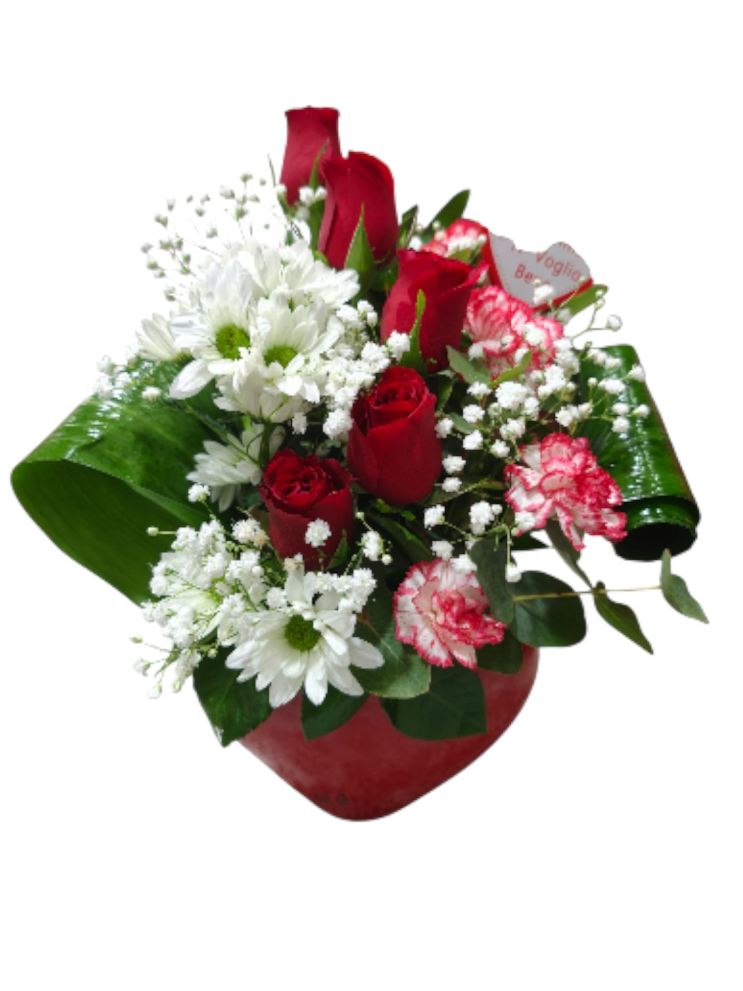 Cuore floreale Festa della Mamma